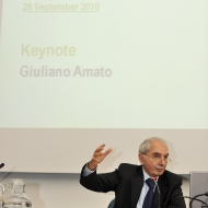 Giuliano Amato, foto di Alessio Coser, archivio Università di Trento